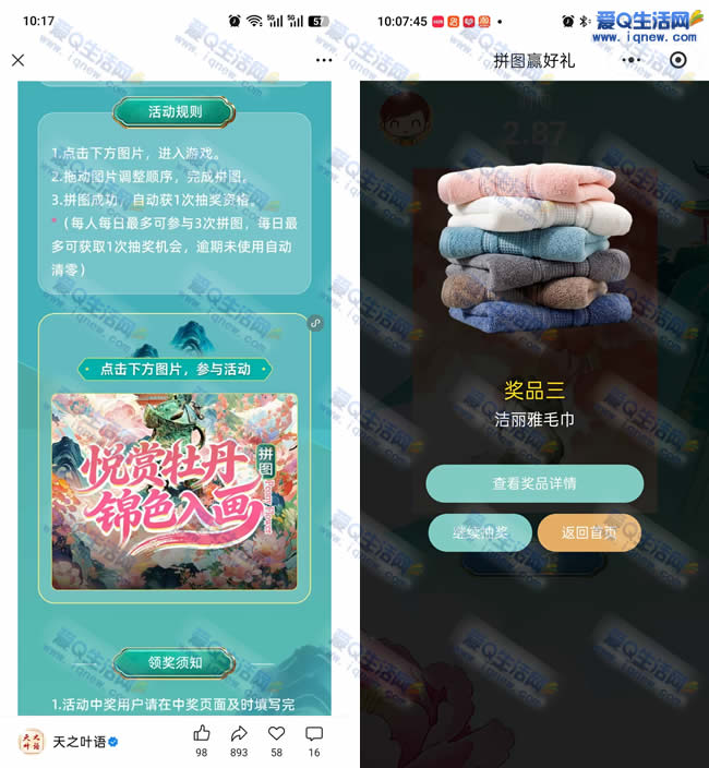 ��֮Ҷ������Ϸ��ʵ�� �ײ��н�����ë��_www.iqnew.com