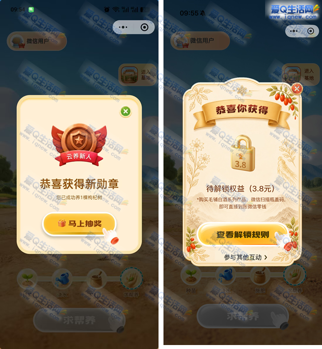 毛铺每日种树抽实物/现金 反馈3.8元现金 - 86线报 毛铺每日种树抽实物/现金 反馈3.8元现金 - 86线报